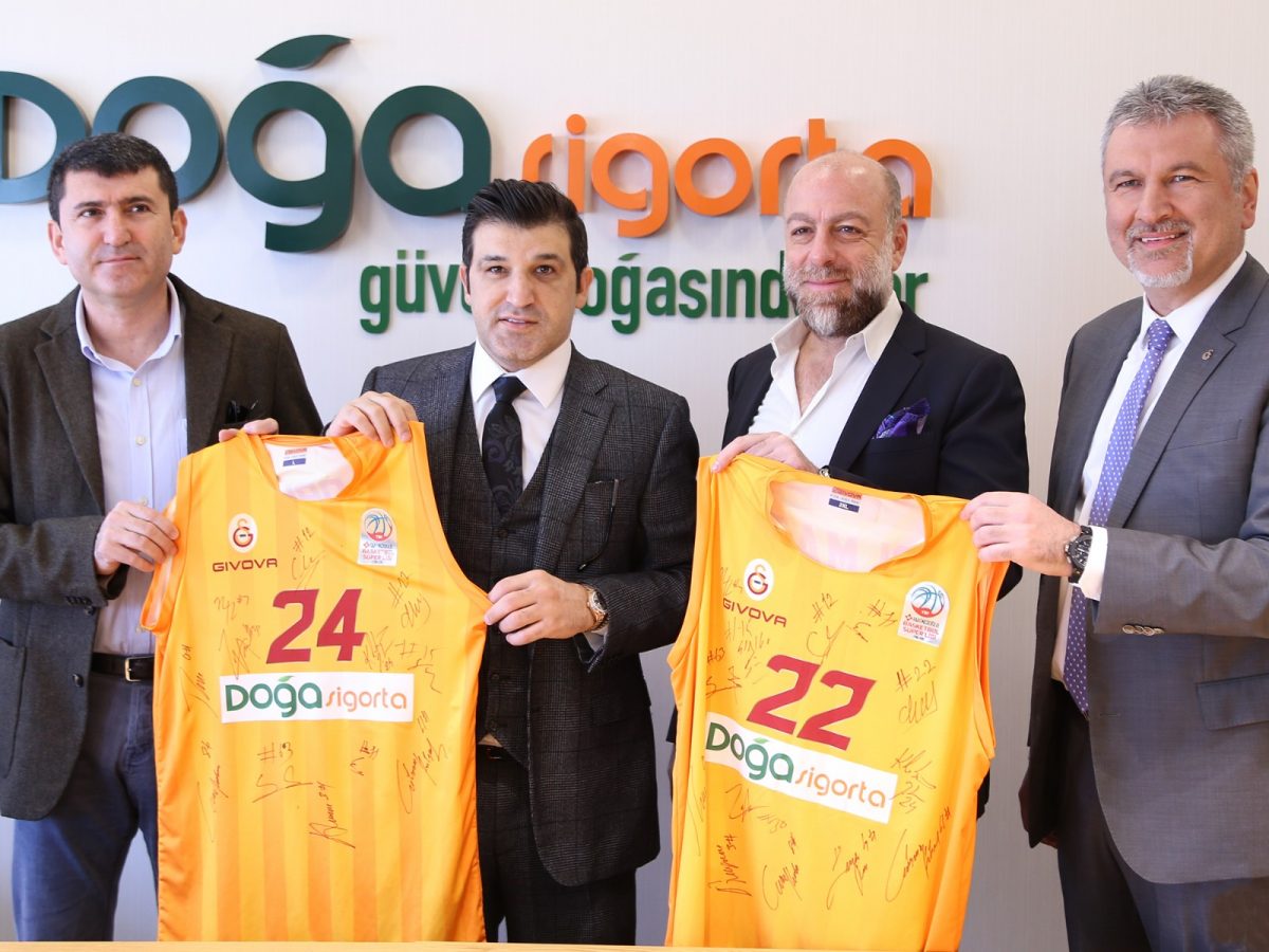 Galatasaray Doğa Sigorta Erkek Basketbol Takımı, Merkez Ofisimizi Ziyaret Etti! Görsel
