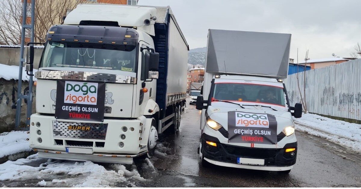 Yardım Tırlarımızı Depremden Etkilenen Şehirlere Ulaştırdık Görsel